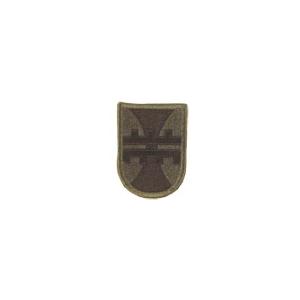 412th Engineer Brigade Patch Foliage Green (Velcro Backed)