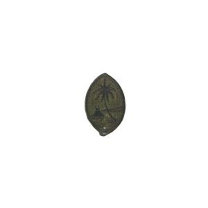 Guam National Guard Headquarters Patch Foliage Green (Velcro Backed)