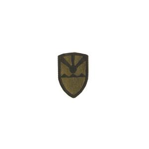 Virgin Islands National Guard Headquarters Patch Foliage Green (Velcro Back