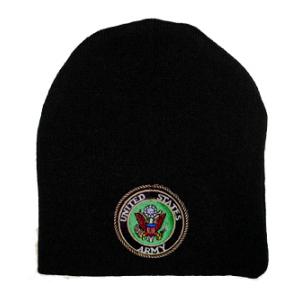 Army Emblem Beanie Cap