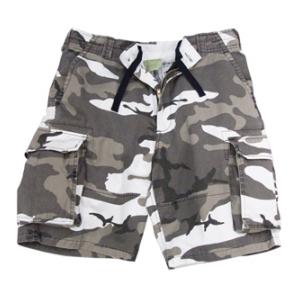 Vintage BDU 6 Pocket Combat Shorts (City Camo)