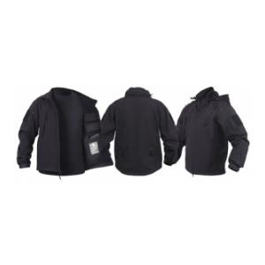 Black Concealed Carry Soft Shell Jacket