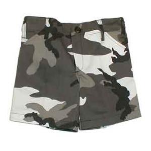 Youth 4 Pocket BDU Shorts (Urban Camo)