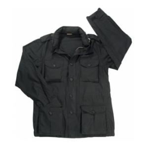 Lightweight Vintage M-65 Field Jacket (Black)