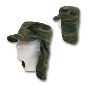 Vintage BDU Foreign Legion Cap (Woodland Camo)