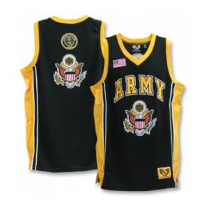 Army Basketball Jersey(Black)