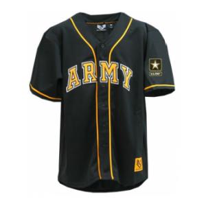 Army Baseball Jersey(Black)