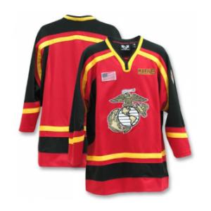 marine corps hockey jersey