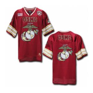 Marines Football Jersey (Cardinal)