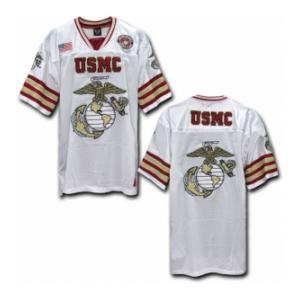 bomba expedición De Verdad Marines Football Jersey (White) | Flying Tigers Surplus