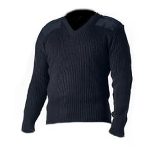 GI Style Acrylic V-Neck Sweater (Black)