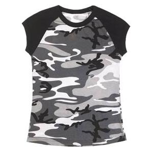 Rothco Women's Raglan T-Shirt (City Camo)