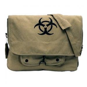 Khaki Vintage Bio-hazard Paratrooper Bag
