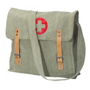 Classic Medic Shoulder Bag (Sage Green)