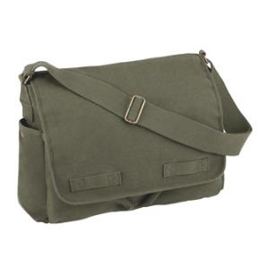 Heavyweight Classic Messenger Bag (Olive Drab)