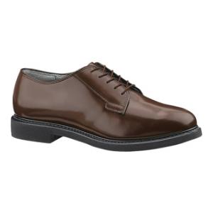 Bates Lites® Leather Uniform Oxford (Brown)