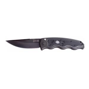 Sog TAC-Automatic Folding Knife (Black Blade)