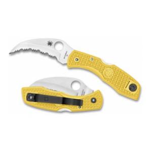 Spyderco Tasman Salt Rust Free (Yellow) Knife