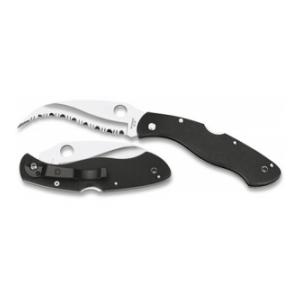 Spyderco Civilian Black G-10 Knife