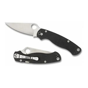 Spyderco Black G-10 Paramilitary Knife