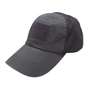 Black Tactical Mesh Cap