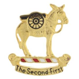 2nd Field Artillery Distinctive Unit Insignia (Right Handed)