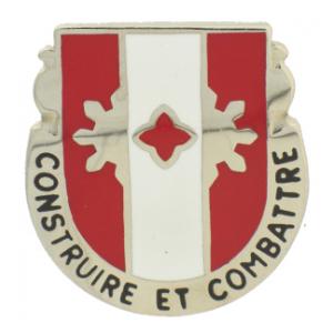 961st Engineer Battalion Distinctive Unit Insignia