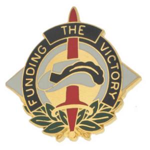 398th Finance Group Distinctive Unit Insignia