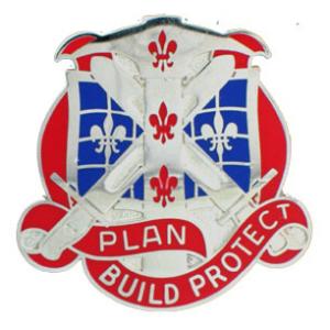 411th Engineer Brigade Distinctive Unit Insignia