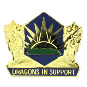 404th Chemical Brigade Distinctive Unit Insignia