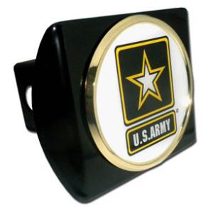 Army Star Seal Black Hitch Cover