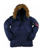 Alpha N3B Parka (Replica Blue)