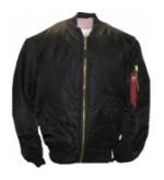 Alpha MA-1 Flight Jacket (Black)