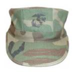 Marine Cap w/ Insignia 1-Ply (Woodland Camo)