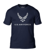 Air Force 'Flight' 7.62 Design Tee (Navy Blue)