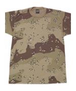 Camouflage T-Shirt (6 Color Desert)
