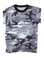 Camouflage T-Shirt (Midnight Blue Camo)