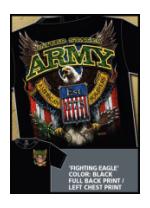 Military Short Sleeve T-Shirts