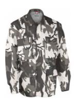 4 Pocket BDU Shirt (Cotton / Poly Twill)(Urban Camo)