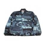 4 Pocket BDU Shirt (Cotton/Poly Twill)(Sky Blue Camo)