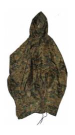 G.I. Style Poncho (Digital Woodland)