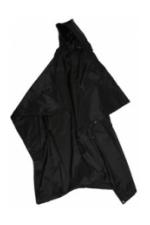 G.I. Style Poncho (Black)