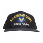 Army Air Corps Cap with WWII Flyboy (Dark Navy)