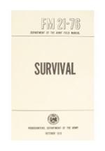 Survival FM 21-76 Manual