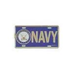 Navy License Plates