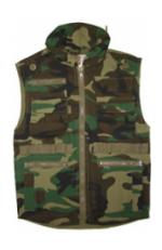 Youth Ranger Vest (Woodland Camo)