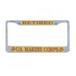 US Marine Corps Retired License Plate Frame