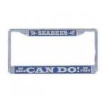 Seabees Can Do License Plate Frame