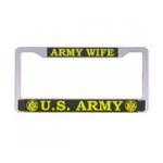Army Wife License Plate Frame