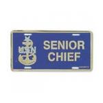 Navy Senior Chief License Plate